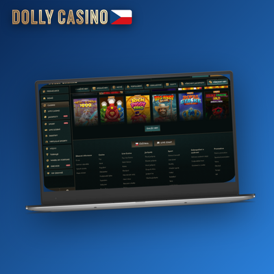 HD live streamy v Dolly Casino pro počítač bez přerušení a zasekávání