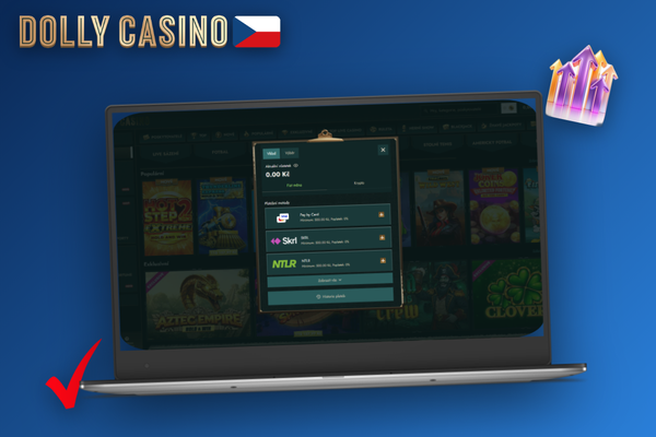 Ověření identity KYC při vkladu v Dolly Casino – nahrání dokladu totožnosti online