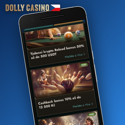 Pojištění tiketu v Dolly Casino vrátí vklad, selže-li jediný tip z kombinace