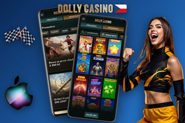 Zadej bonus kód CZMAX100 při registraci v Dolly Casino a odemkni free spiny