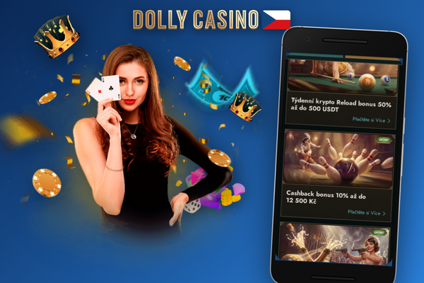 Registrační formulář Dolly Casino s vyplněným polem pro promo kód CZMAX100